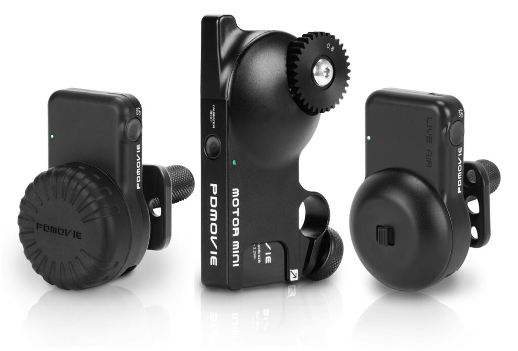 PDMOVIE 3D & Wireless Remote Follow Focus Lens Control Solutions